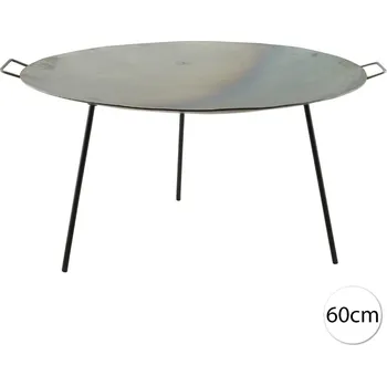 Zahradní gril Perfect Home 28316 Barbecue pánev, Deska na grilování, 60cm