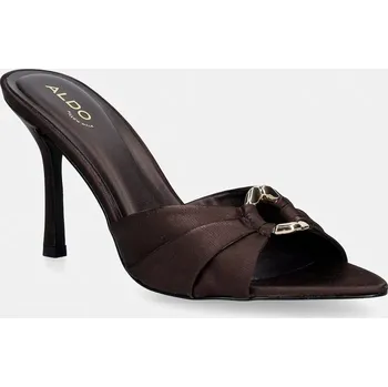 Dámské pantofle Pantofle Aldo JOURNEE 14241538.JOURNEE hnědá 89X, EUR 40