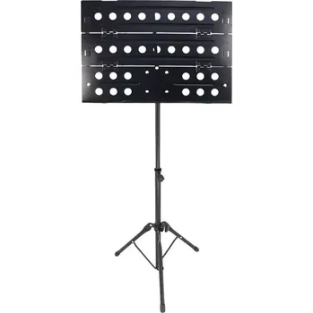 Příslušenství k hudebnímu nástroji Revoltage Three-Fold 2030 Notový stojan, stojan na noty