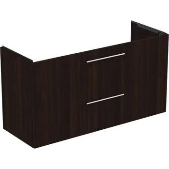 Nábytek Ideal Standard i.Life A - Umyvadlová skříňka, 120x44x63 cm, 2 zásuvky, kávový dub T5258NW