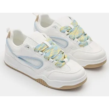 Dámské tenisky Sinsay - Tenisky s dekorativními tkaničkami - béžová - 062GX-08X - 062GX-08X-38