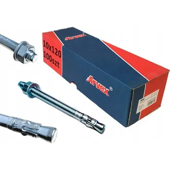 Hmoždinka Kotva M10x120 rychloupínací s okem, ocelová hmoždinka do betonu - 100 ks