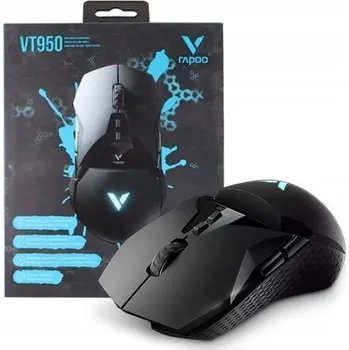Myš BEZDRÁTOVÁ I KABELOVÁ HERNÍ MYŠ RAPOO VT950 2,4 GHz 16 000 DPI