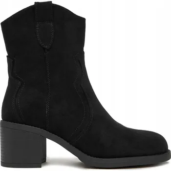 Dámské kozačky Jenny kotníkové boty žena černá CEO-HYF2T651S-1