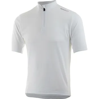 Cyklo nářadí Funkční cyklistický dres Rogelli CORE s krátkým rukávem a volnějším střihem, bílý L