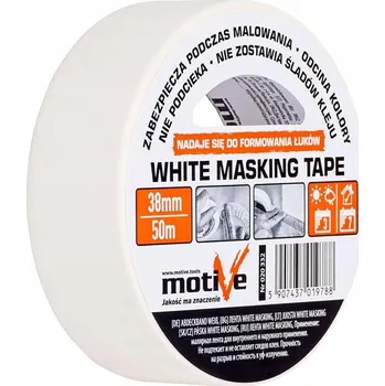 Maskovací páska bílá 48mm/50m MOTIVE