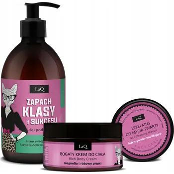 Sprchový gel Sada dámských kosmetických přípravků sprchový gel tělový krém MAGNOLIE LaQ