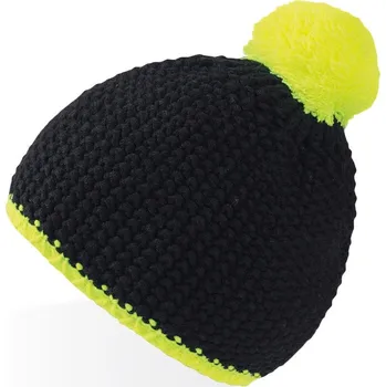 Čepice Atlantis | Peak black/yellow fluo onesize Čepice