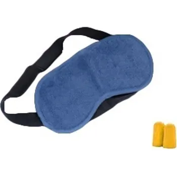 Škraboška na spaní Snowball maska na oči + chrániče sluchu 68004