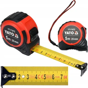 metr YATO Svinovací metr široký 25 mm YT-71072 5 m