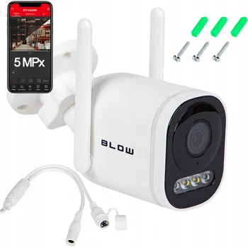 IP kamera EXTERNÍ IP WiFi KAMERA 5MPx BLOW PRO MONITOROVACÍ SYSTÉM WiFi, DETEKCE POHYBU