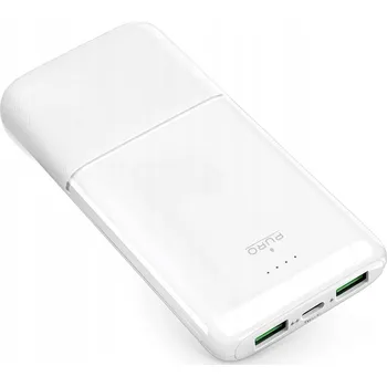 Powerbanka Powerbank Puro DAILY 10 PLUS 10000mAh 2x USBA / 1x USB-C 22.5W - bílý