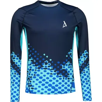Pánské tričko Pánské funkční kompresní triko s dlouhým rukávem premium ALTISPORT VOJ/ALM109TR03 KRÁLOVSKY MODRÁ XXXL