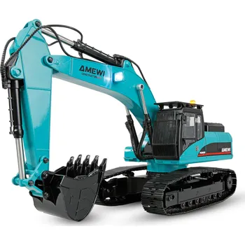 RC model ostatní Amewi Trade GmbH RC kovový bagr 1:14 G705E petrol