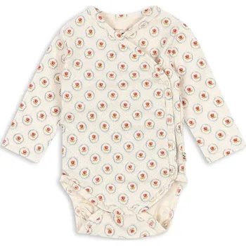 Kojenecký body Kojenecké body Konges Sløjd BASIC LS NEWBORN BODY GOTS KS104674.PPY2 béžová 01X, vel. 68