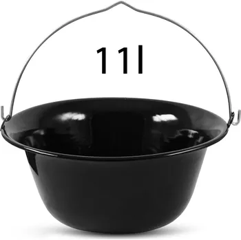 Sport Perfect Home 15016 Smaltovaný kotlík na guláš 11l, černý