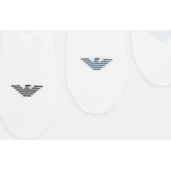 Pánské ponožky Ponožky Emporio Armani Underwear 3-pack EM000548.AF23600 bílá 00X, vel. S/M