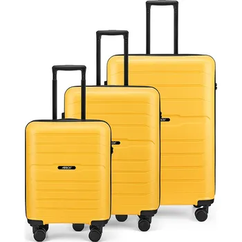 AIRBOX Sada kufrů AZ13 Sunburst Yellow 3-set