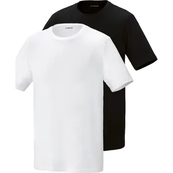 Pánské tričko PARKSIDE® Pánské triko, 2 kusy (černá/bílá, XXL (60/62))