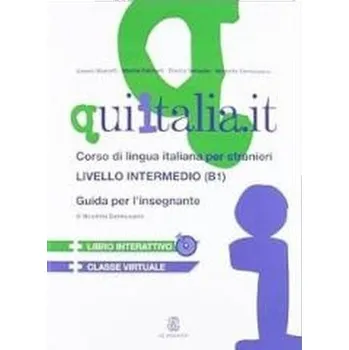 Cizí jazyk Qui Italia.it livello intermedio B1... DVD + CD - praca zbiorowale