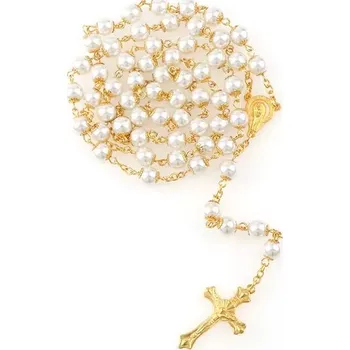 Náramek Velmi hezký růženec/křížek