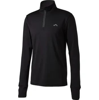 Pánské oblečení CRIVIT Pánské funkční triko s dlouhými rukávy (černá, XL (56/58))