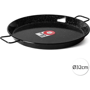 Garcima 13386 Smaltovaná paella pánev 32 cm