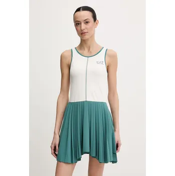 Dámské šaty Sportovní šaty EA7 Emporio Armani AF12117.7W000893 zelená 79X, vel. M