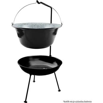 Sport Perfect Home Stojan na kotlík s ohništěm, 40,5cm, 8063