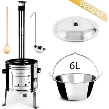 kotlíky Perfect Home Kotlíková souprava DELUXE 6L, 5ks, Set-145