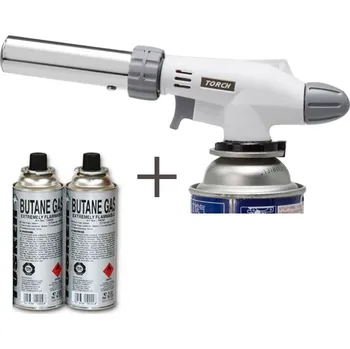 MasterTorch M-962 Plynový hořák + 2 ks plynová náplň