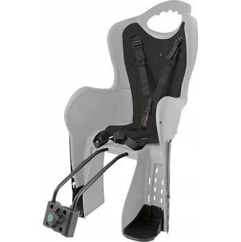 cyklosedačka Zadní dětská sedačka na kolo HTP Design Elibas šedá