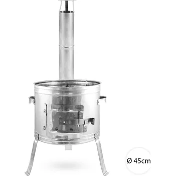 Sport Perfect Home Nerezová kotlina 45 cm pro 22-30L kotlíky, 1515