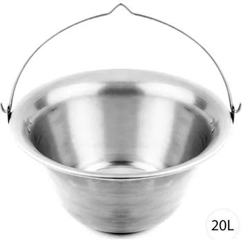 Sport PROFI Zesílený nerezový kotlík na guláš 20L, Perfect Home 7105