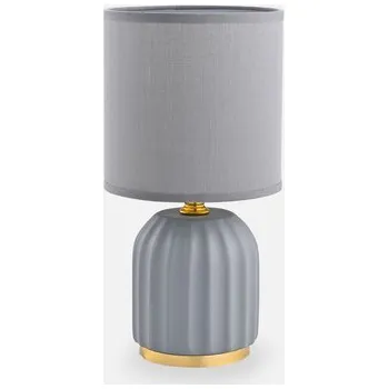 Lampička Šedá noční lampička 26,5 cm