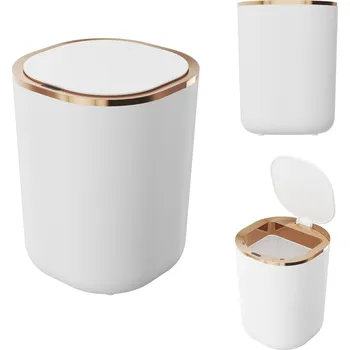 Odpadkový koš Odpadkový koš Granitan 12 l bílý