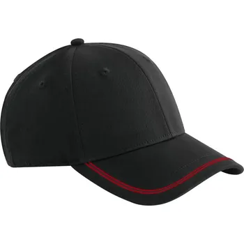 Kšiltovka Beechfield | B 166R black/red onesize Kšiltovka