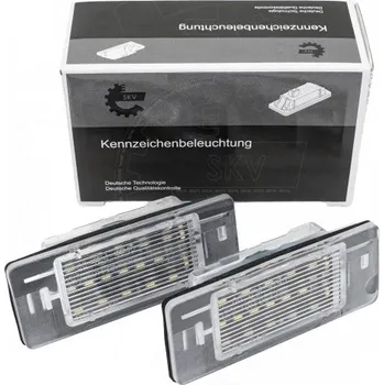 Osvětlení automobilu Osvětlení LED registrační značky Opel Vectra C sada 93180083 ESEN SKV