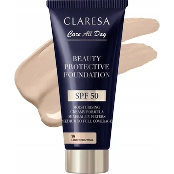 Make-up Claresa Care All Day Beauty podkladová báze na obličej SPF 50 1N Light Neutral 30 ml