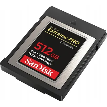 Paměťová karta Paměťová karta Sandisk CFexpress 512GB Extreme Pro 1700/1400 MB/s