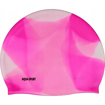 Plavecká čepice Silikonová plavecká čepice Aqua-sport vícebarevná