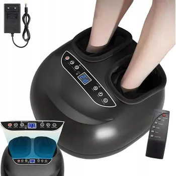 Masážní přístroj Shiatsu Masážní Přístroj na Nohy pro Plantární Fascitidu s Funkcí Vyhřívání + Dálkové Ovládání