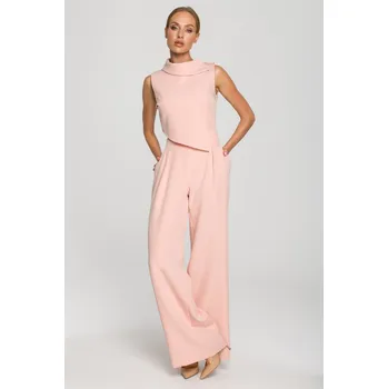 Dámský overall Kombinéza MOE M702 Kombinéza bez rukávů s dvojitou přední částí vel. S (36)