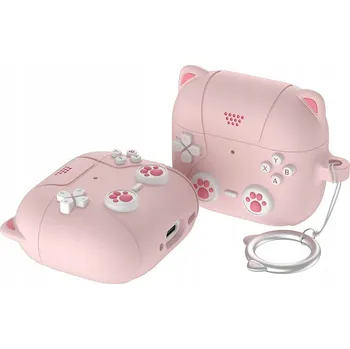 Příslušenství pro sluchátka POUZDRO NA SLUCHÁTKA PRO APPLE AIRPODS PRO 3 POUZDRO + PŘÍVĚSEK NA KLÍČE