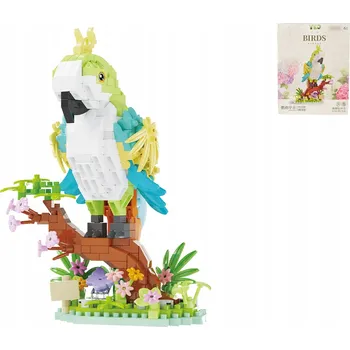 ostatní stavebnice Stavebnice papoušek 485ks v krabičce