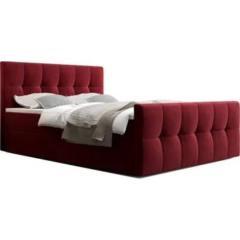 Postel Čalouněná postel boxspring JAFO 2 90x200 Barva: monolith 59, Rozměr: 90x200