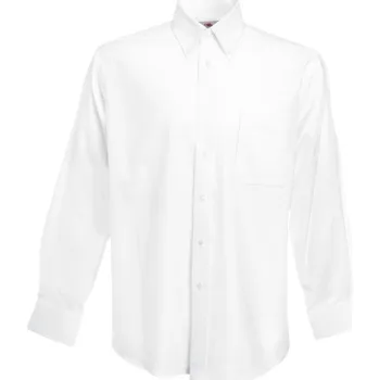 Pánská košile F.O.L. | Oxford Shirt LSL white 3XL Košile