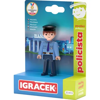 Figurka Igráček 20413 Policista s příslušenstvím