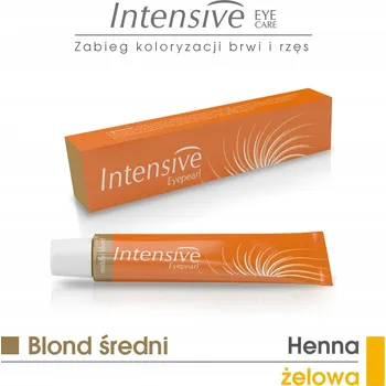 Kosmetická pinzeta Biosmetics Intensive Středně hnědá 20 ml gelová henna na obočí