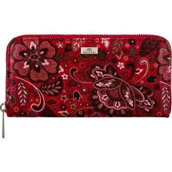 Peněženka CANALETTO peněženka z pravé lícové kůže červená - dámská